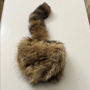 Vintage Raccoon Fur Trapper Hat
